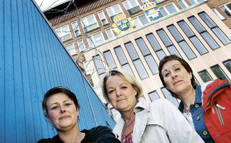 Christina Staffansdotter, Ann-Catrin Löfström och Berit Berntsson vid Polisen i Västra Götaland är kritiska till hur civilanställda behandlas.