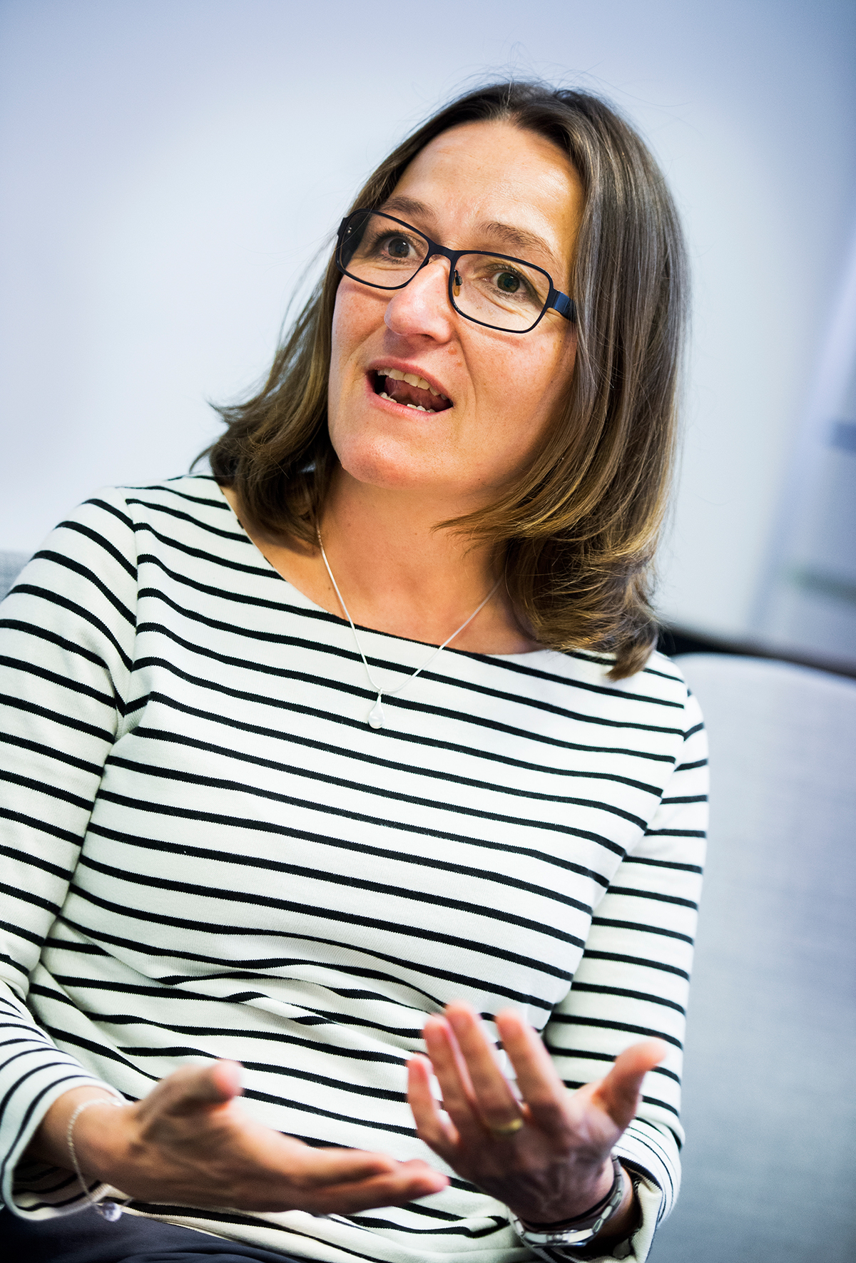 Maria Nydén är chef för skattebrotts­utredarna i Örebro. 