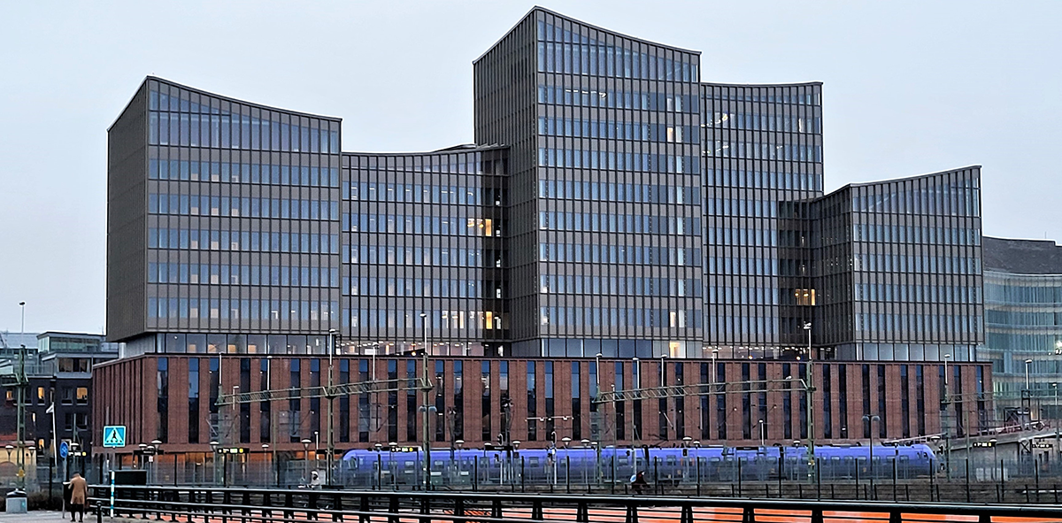 Tingsrättens nya adress är Bangårdsplatsen 2 i Malmö.