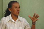 Flor Torres är folkvald kommunpolitiker från Barranquillas fattiga stadsdelar i sydväst. <BR>Foto: Liliana Toro Adelsohn
