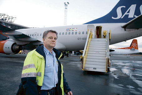 Lennart Dahlin tror inte att Midlanda flygplats mellan Sundsvall och Härnösand kan bära sina egna kostnader.