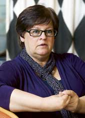Monica Dahlbom, förhandlingschef på Arbetsgivarverket.<br>