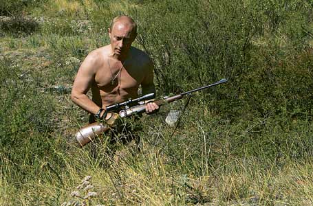 Vladimir Putin, som den ryske expresidentens presservice ville visa honom. FOTO: Dmitryj Astachov/Ria/Scanpix