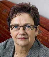 Ing-Marie Nilsson, avdelningsordförande för ST inom universitets- och högskoleområdet.<br>