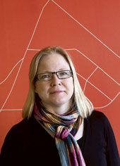 Eva Karlsmyr, HR-specialist på Svevia.<br>Foto: Sören Fröberg