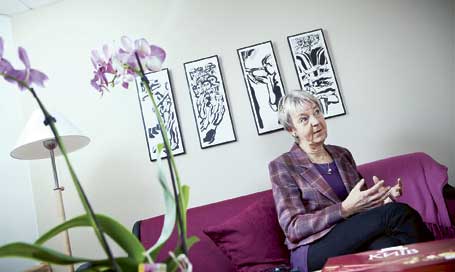 SDs framgångar har aktualiserat frågan om STs värderingar, säger Annette Carnhede. <br>Foto: Casper Hedberg