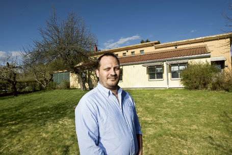 Huvudskyddsombudet Jimmy Haller har lämnat in en anmälan mot Statens institutionsstyrelse om arbetsmiljöbrott vid Fridegård. »Personalen har upplevt sig vara ledningslösa en längre tid«, säger han. Foto: Per Norén