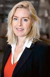 »Nu ser man det som en del av uppgiften«, säger Greta Svensson på Arbetsförmedlingen om huruvida myndigheten ska bedriva kampanjer. Foto: Arbetsförmedlingen.