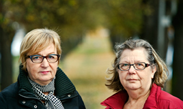 Monica Ljungström och Christina Eklöf. 