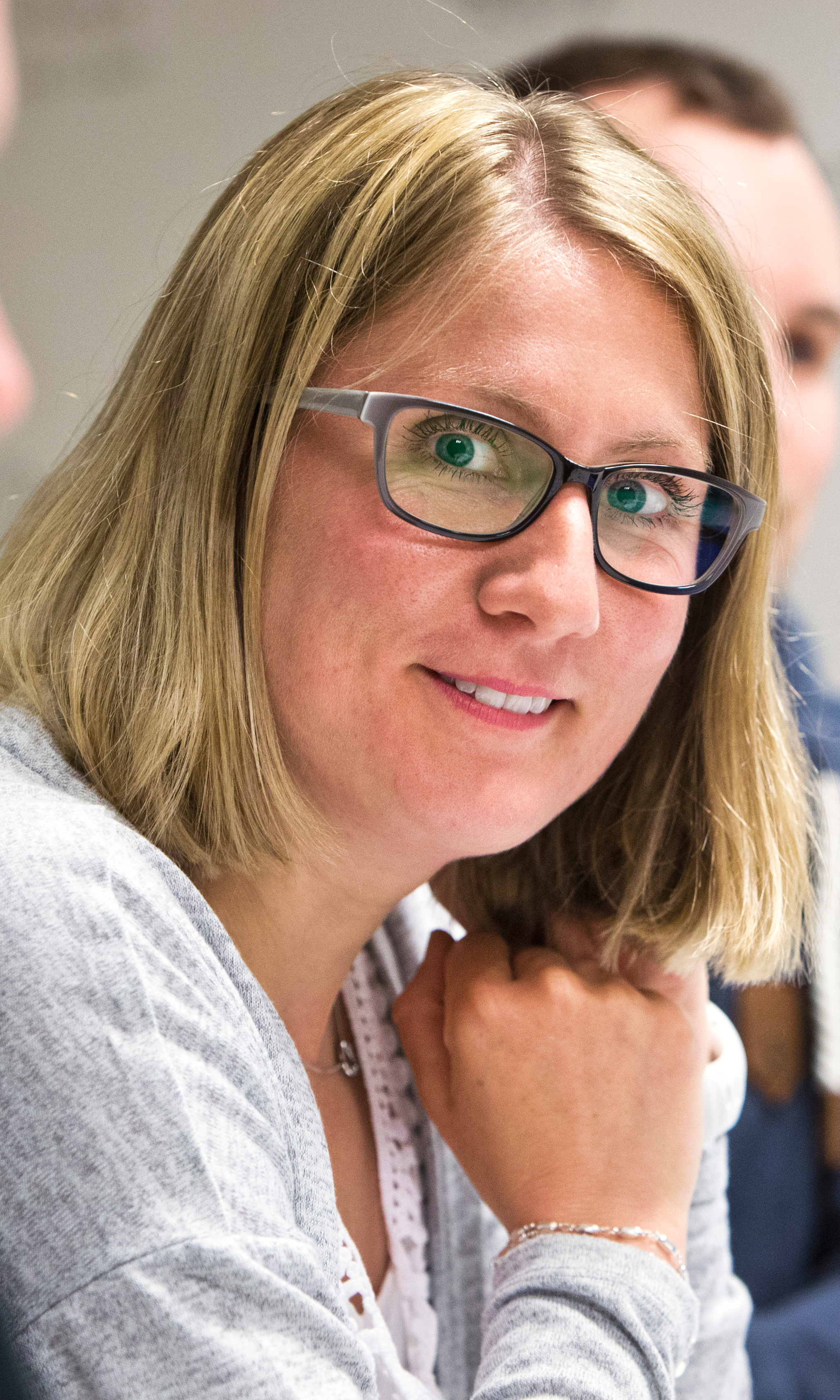 »Jag har fått lära mig mycket om mina egna och mina arbetskamraters styrkor och svagheter«, säger handläggaren Anna Johansson.