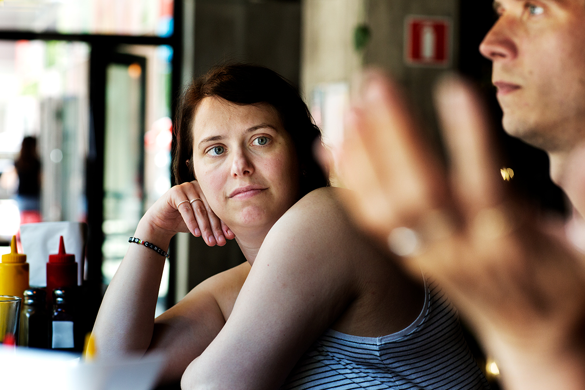 Ida Dalberg på Försäkringskassans kontor på Hisingen i Göteborg anser att ett sätt att minska stressen är att anpassa arbetsuppgifterna till de resurser som finns.