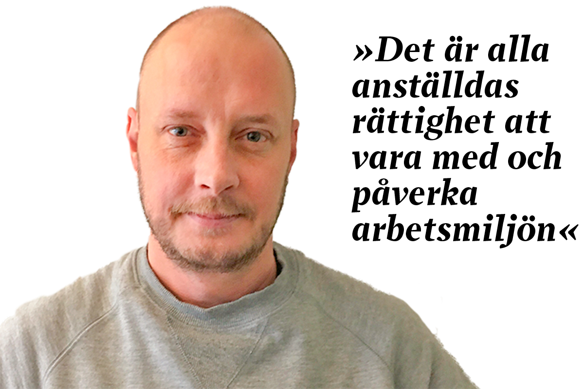 Tomas Fröstberg är ombudsman på ST.