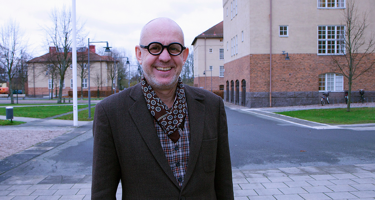 Michael Johansson tror att virtual reality kommer att förändra arbetslivets miljöer. Foto: Leila Rudelius. 