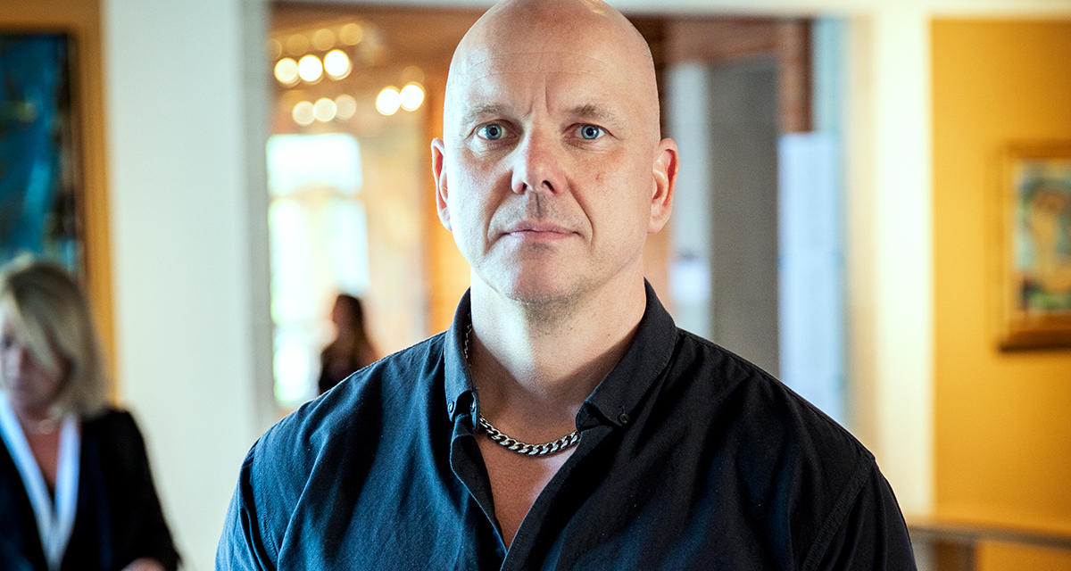 Fredrik Andersson, STs avdelningsordförande.