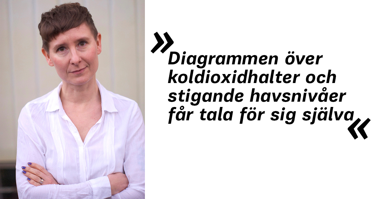 Lotta Sjöberg, illustratör och debattör.