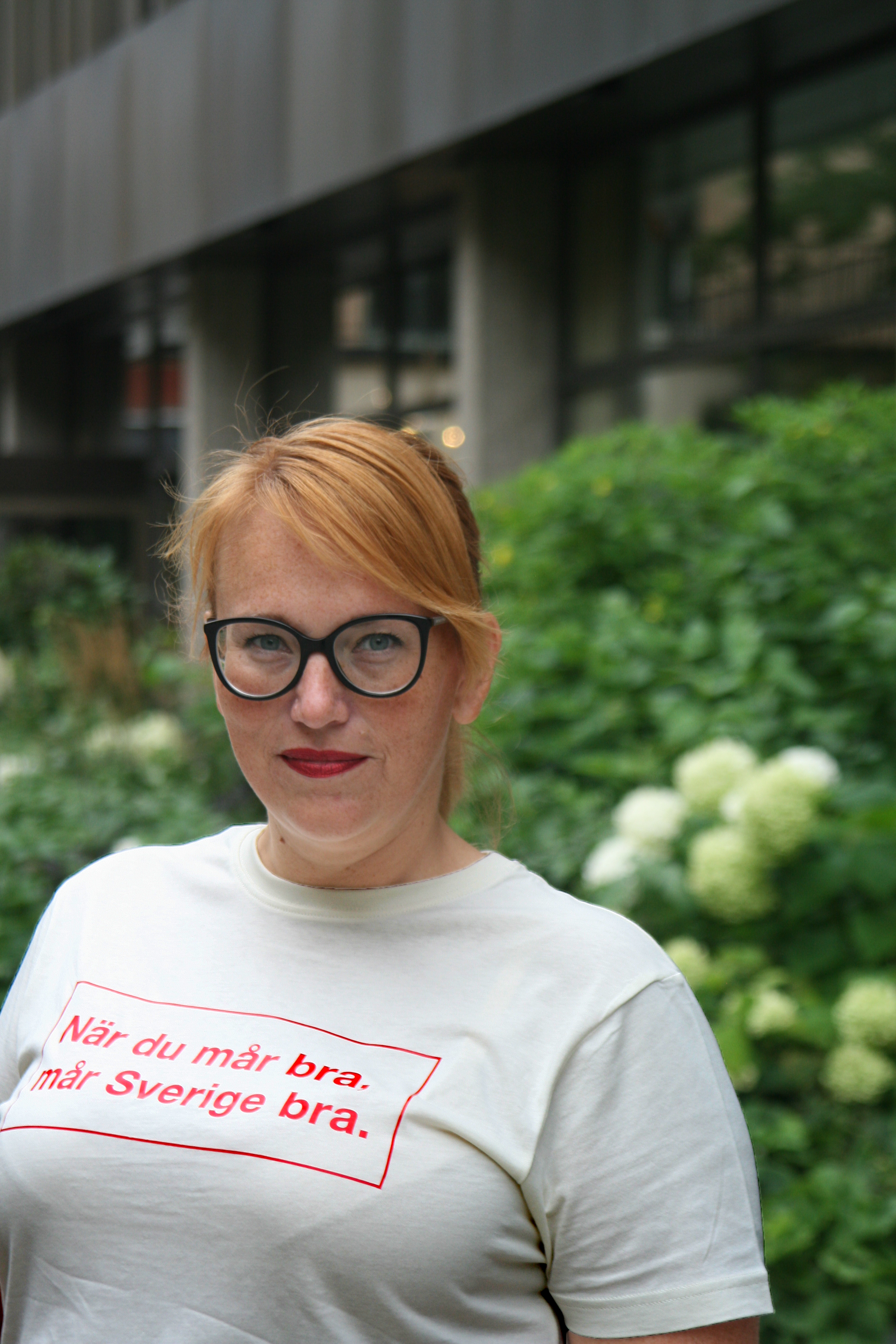 Karin Ahlgren, projektledare för STs värvningsturné.