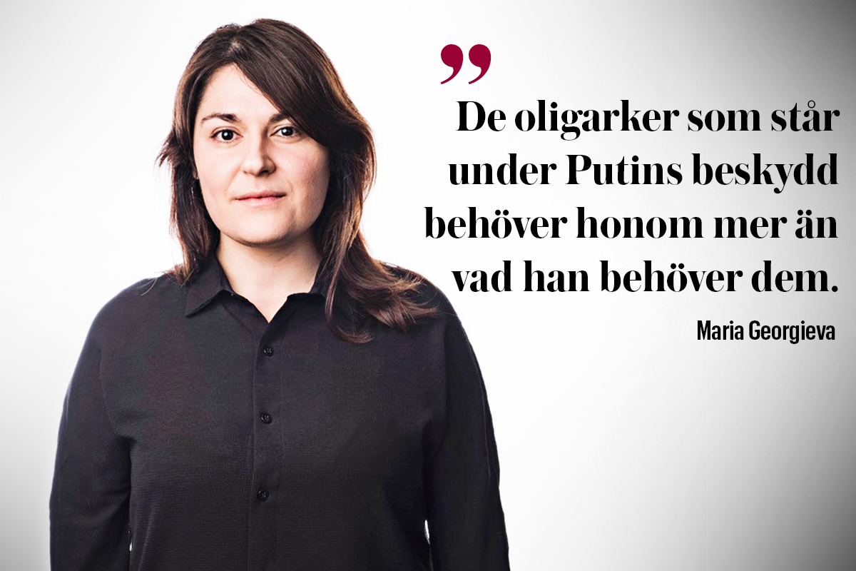 Maria Georgieva, Rysslandskorrespondent med uppdrag för bland ­andra Svenska Dagbladet och The Guardian.
