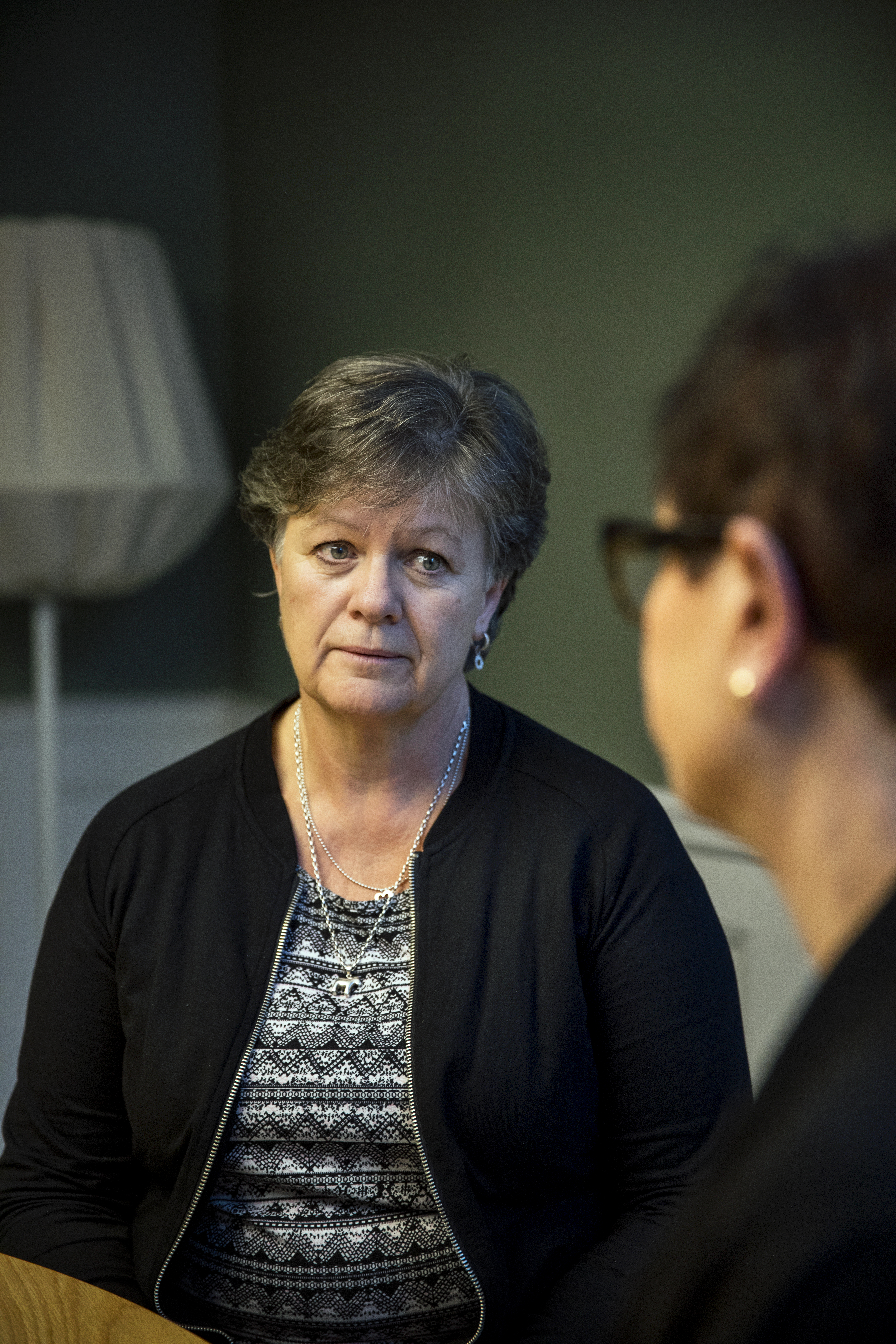 STs avdelningsordförande Kerstin Linder tycker att det ska bli skönt att få ett avslut. Foto: Casper Hedberg