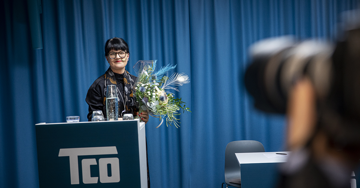 Therese Svanström valdes till ny ordförande för TCO vid en extrakongress i december.