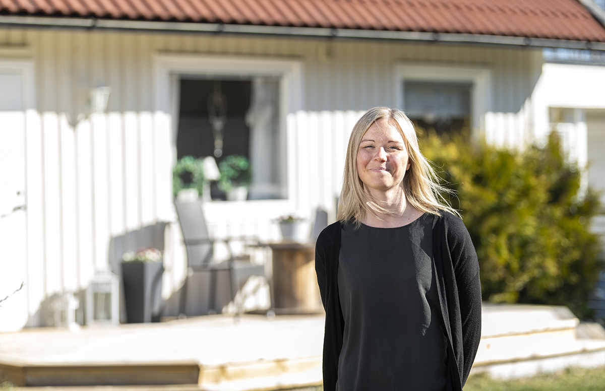 Mariette Hansen arbetar i normala fall på Skatteverkets fastighetsavdelning på kontoret i Söderhamn. Nu är hon inlånad på Tillväxtverket.