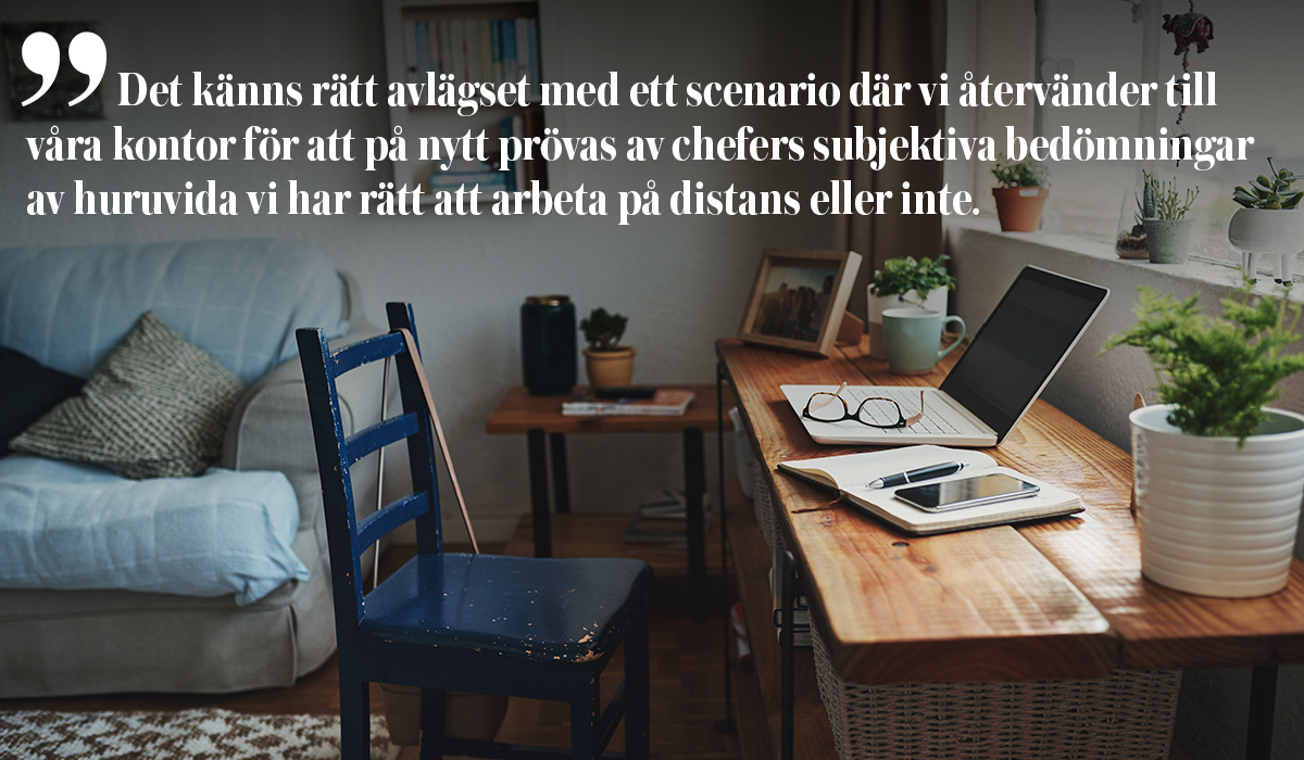 "Frågan är inte om coronakrisen kommer att påverka utvecklingen för distansarbete. Frågan är hur." Det skriver Christer Järild i en debattartikel.