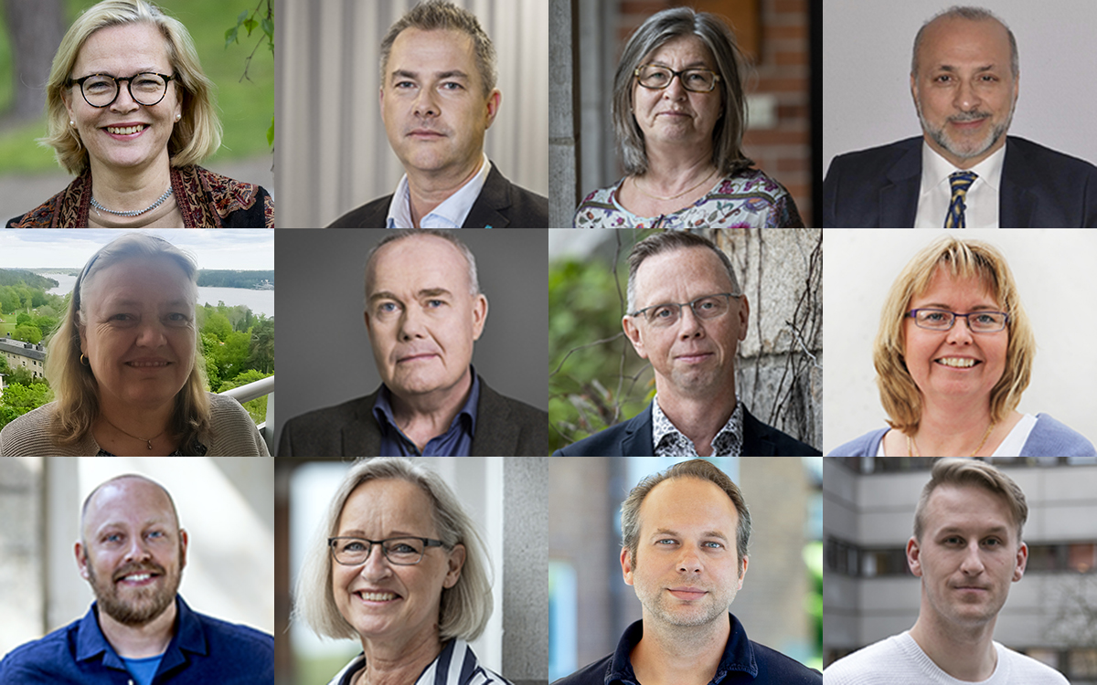 Britta Lejon, Peter Lennartsson, EvaLena Moser, Esmaeil Salehi, Doris Philip, Tom Johnson, Mikael Sandberg, Linda Söderman, Thomas Åding, Anneli Gårdbäck, Björn Andersson, Linus Olsson.