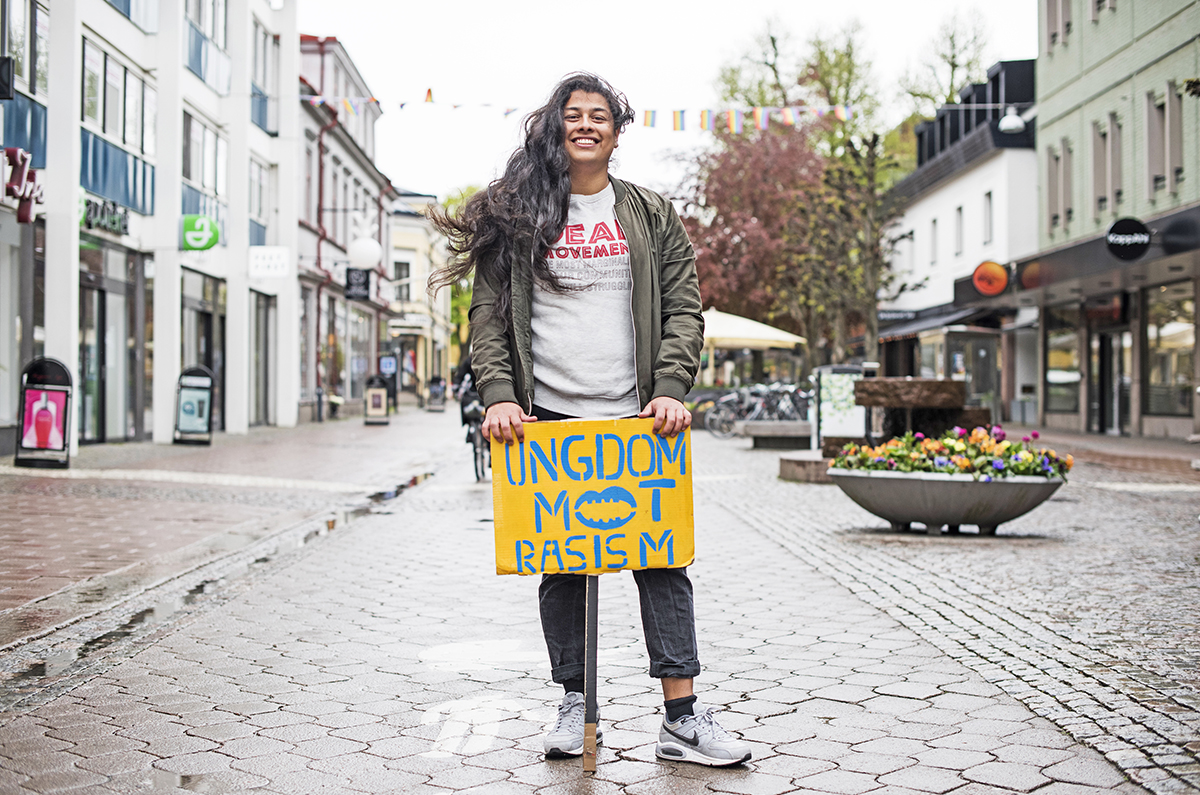 Jorge María Londoño är ­a­vdelningsordförande i ST, men också engagerad i flera andra organisationer – Ungdom mot rasism och Transgender Europe.