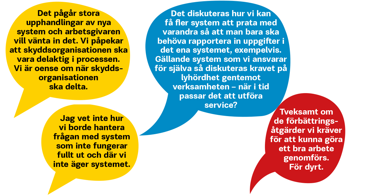 Citaten kommer från Publikts enkät med fackligt förtroendevalda på statliga arbetsplatser.