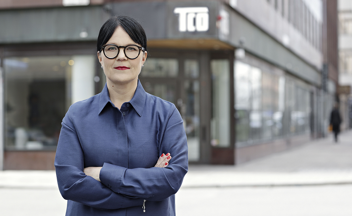 Therese Svanström, ordförande för TCO.