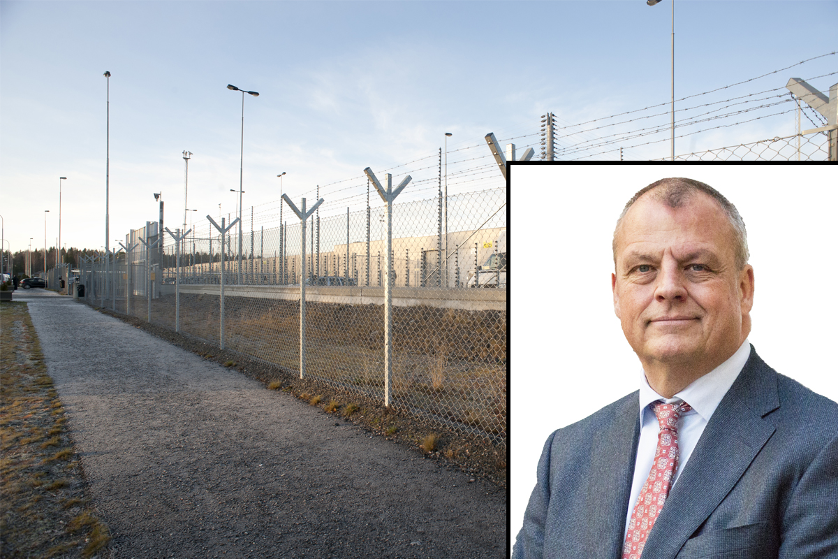 Anstalten Norrtälje och Kriminalvårdens generaldirektör Martin Holmgren.