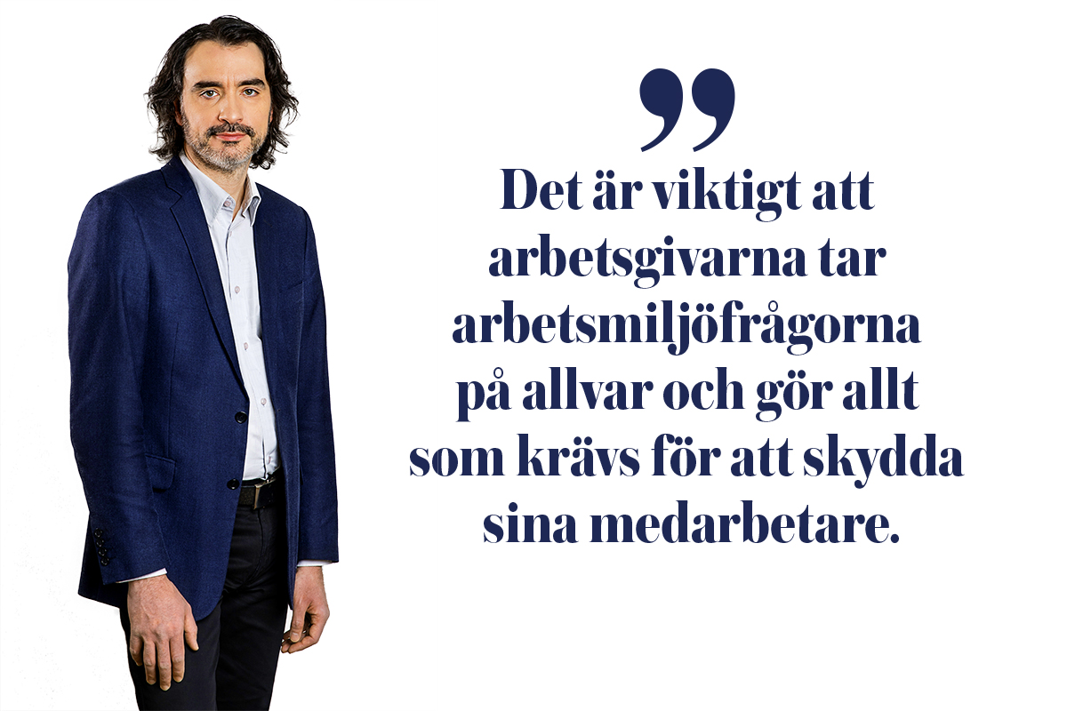 Alexander Armiento, chefredaktör för Publikt. 