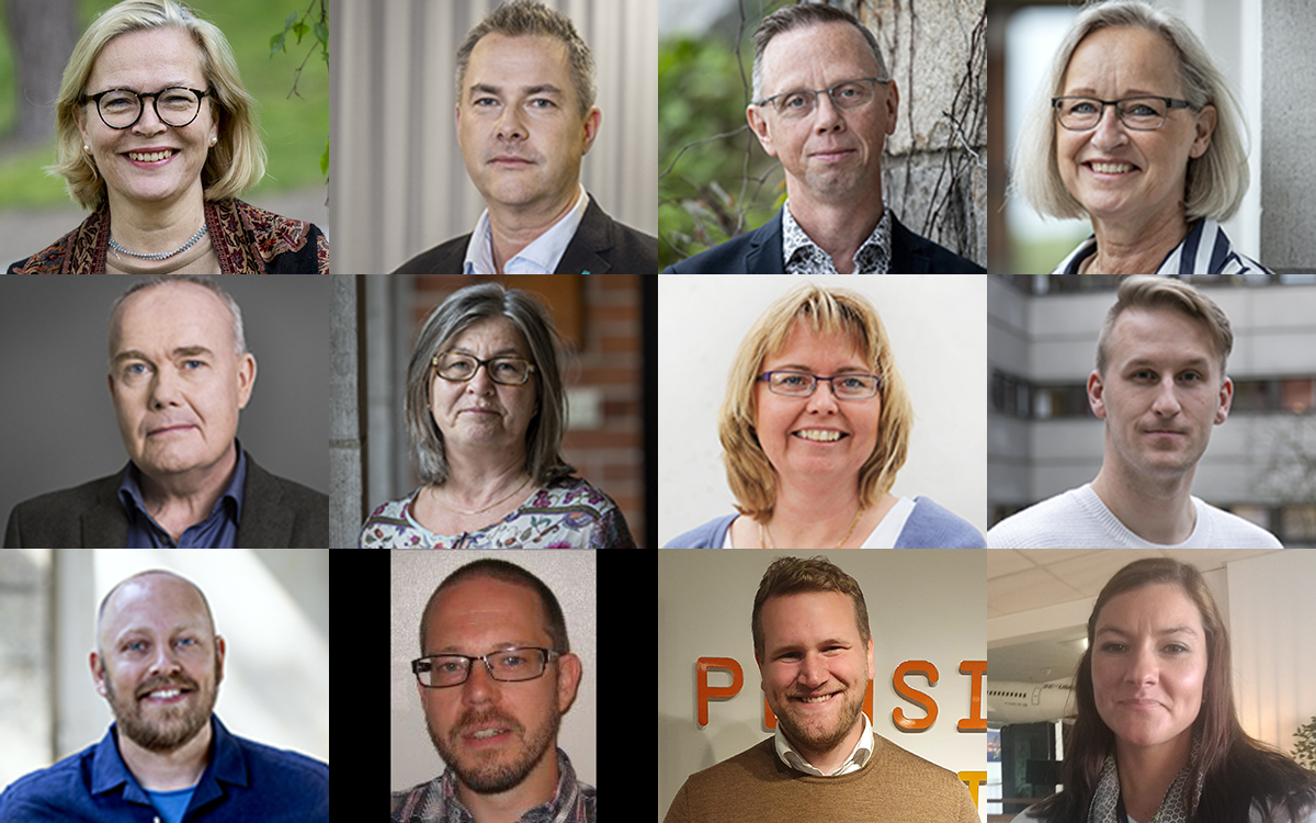 Britta Lejon, Peter Lennartsson, Mikael Sandberg, Anneli Gårdbäck, Tom Johnson, EvaLena Moser, Linda Söderman, Linus Olsson, Thomas Åding, Daniel Granath, Kristofer Dahlgren, Ida Sjögren.