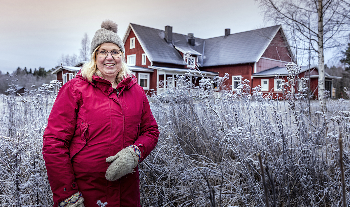 ”Bygdegårdarna är ett nav i samhället”, säger Marie Sandehult, som är engagerad både i den lokala bygdegården i Enånger utanför Hudiksvall och i styrelsen för Bygdegårdarnas riksförbund.  