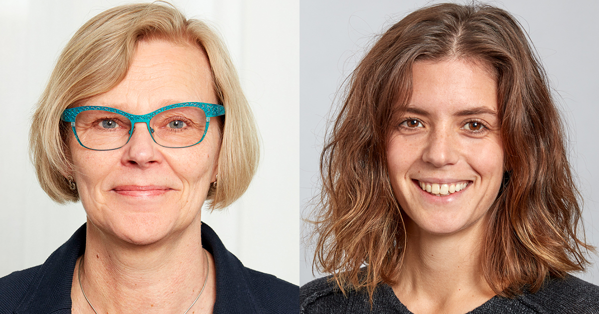 Annelie Roswall Ljunggren, Generaldirektör, Statskontoret och Maria Kling, utredare, Statskontoret.