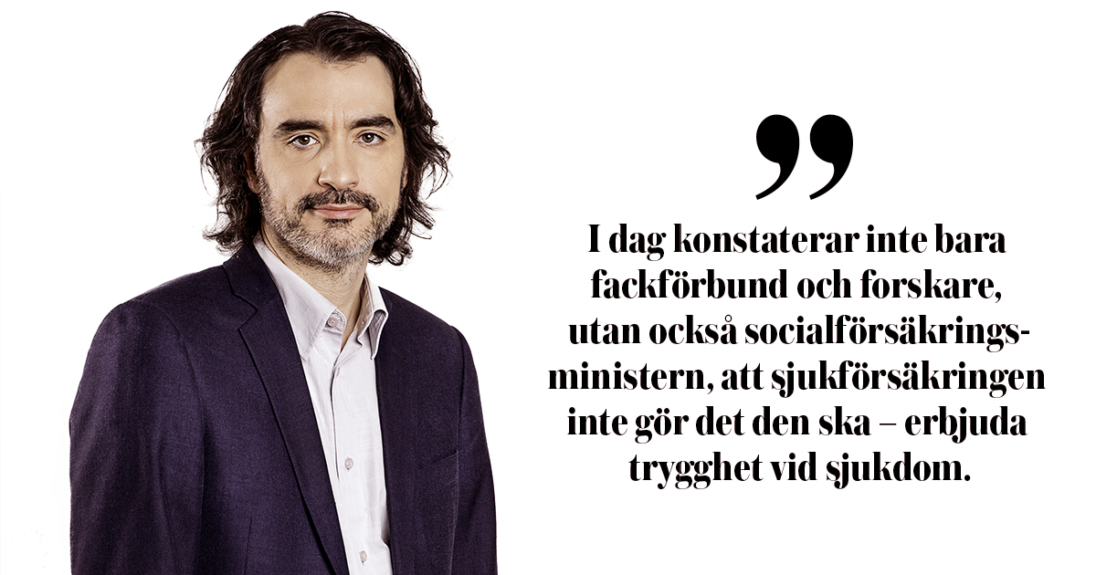 Alexander Armiento, chefredaktör för Publikt.