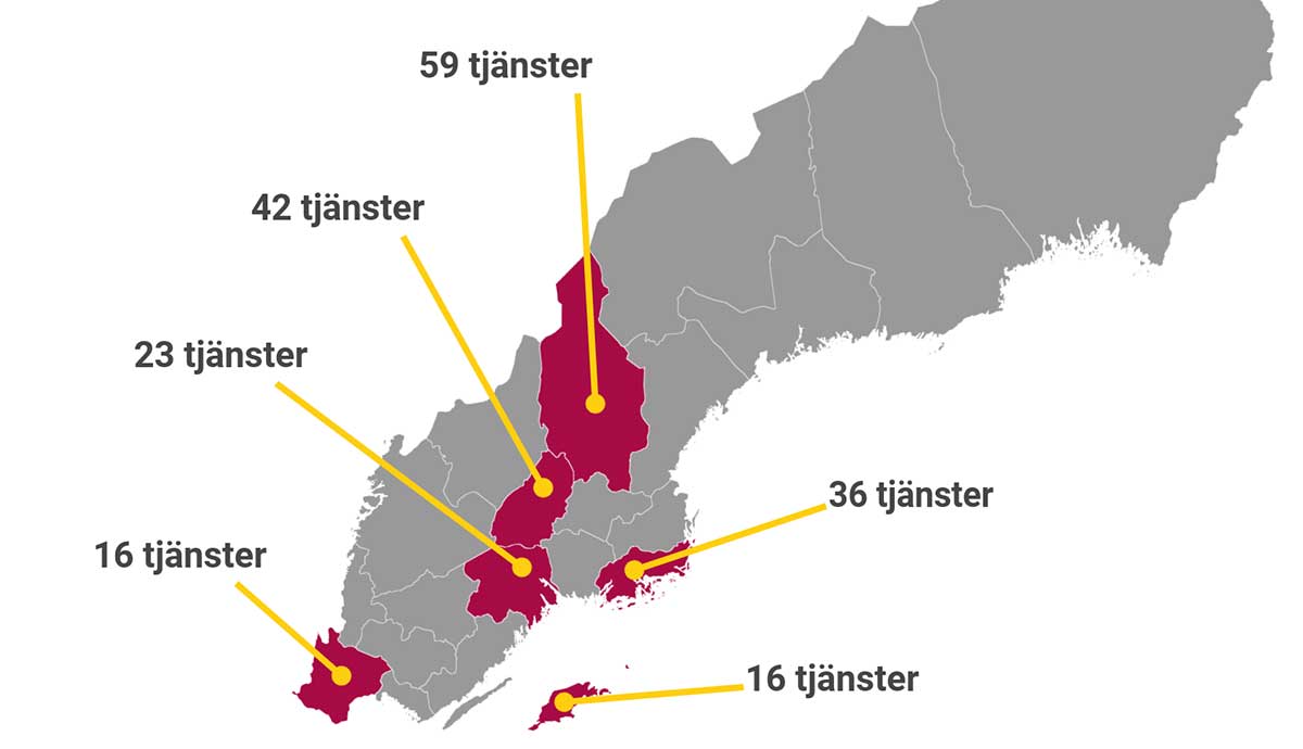 Migrationsverket varslar 192 anställda. Personal i sex olika län berörs.