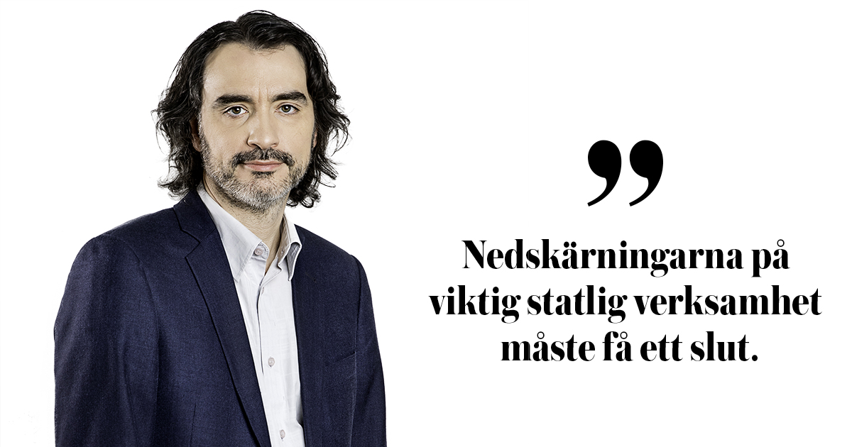 Alexander Armiento, chefredaktör för Publikt. 