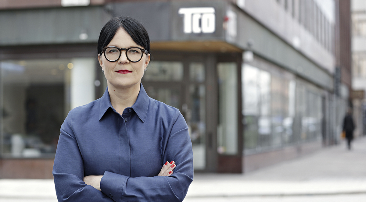 Therese Svanström, ordförande för TCO. 