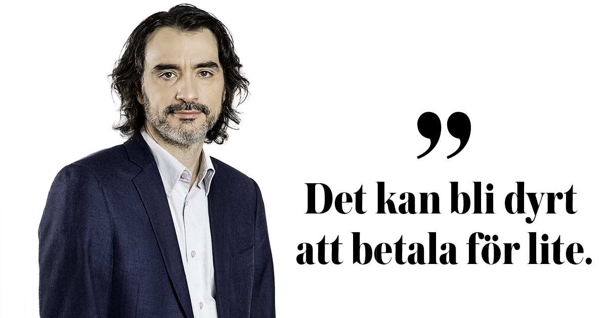 Alexander Armiento, chefredaktör för Publikt. 