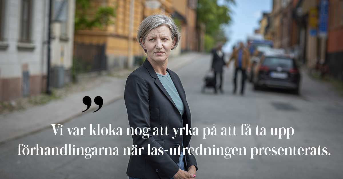 Åsa Erba-Stenhammar, STs förhandlingschef.
