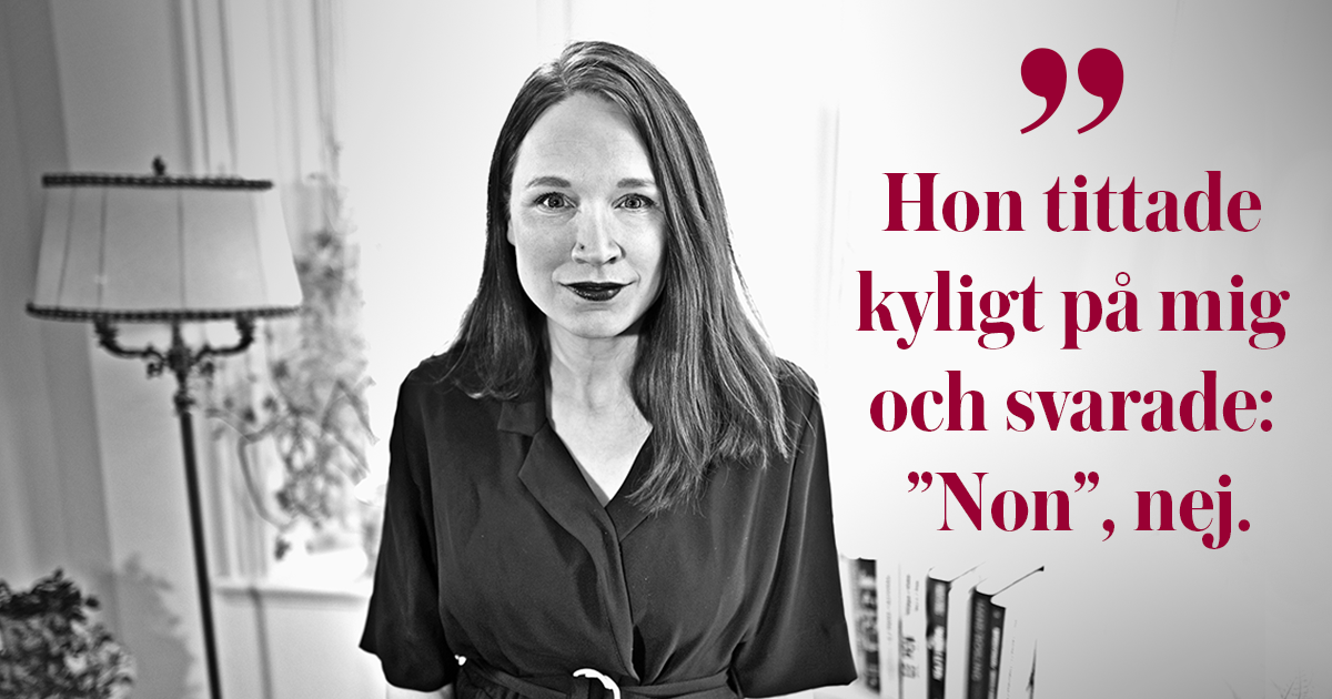 Fanny Härgestam är journalist och författare. ­Hennes nya bok En by i Cham­pagne utkom i maj.