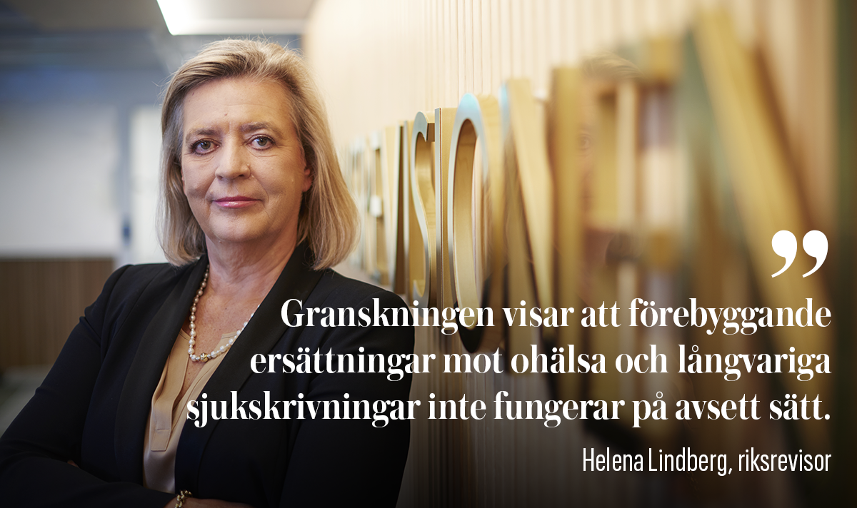 Helena Lindberg, riksrevisor.