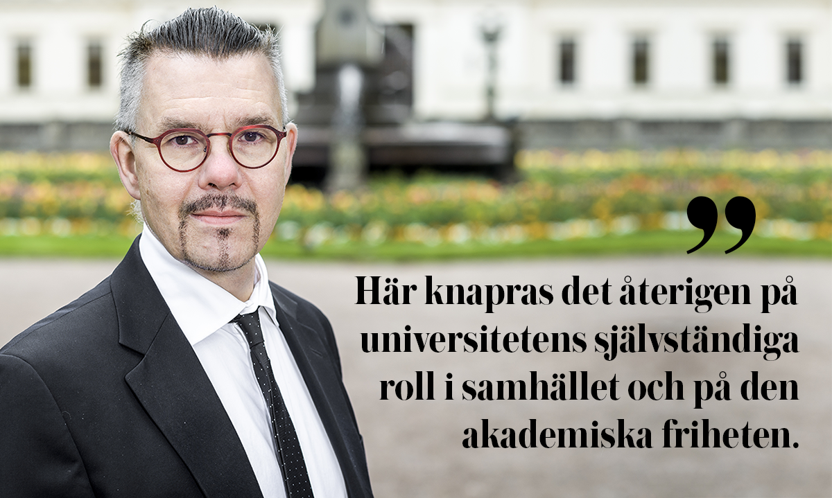 Erik Renström, rektor vid Lunds universitet.