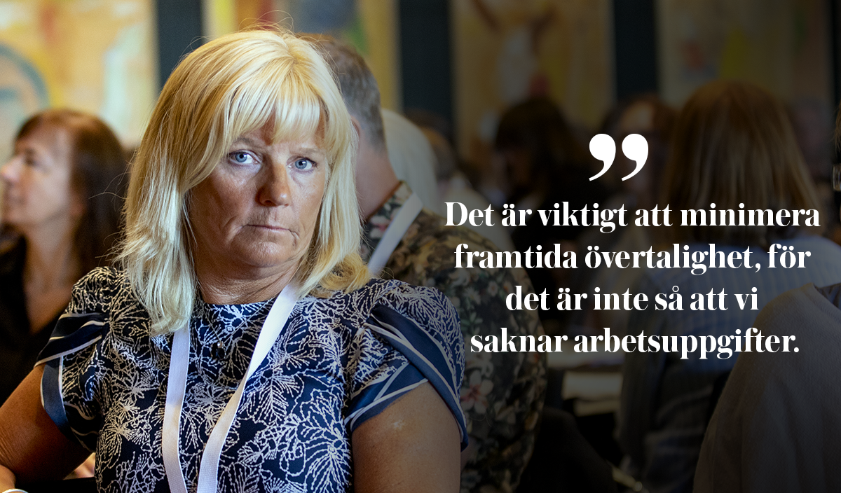Sanna Norblad, avdelningsordförande för ST inom Migrationsverket. 