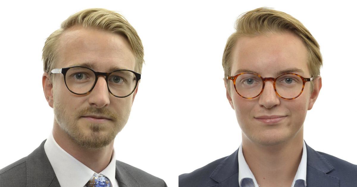 Fredrik Christensson och Jonny Cato