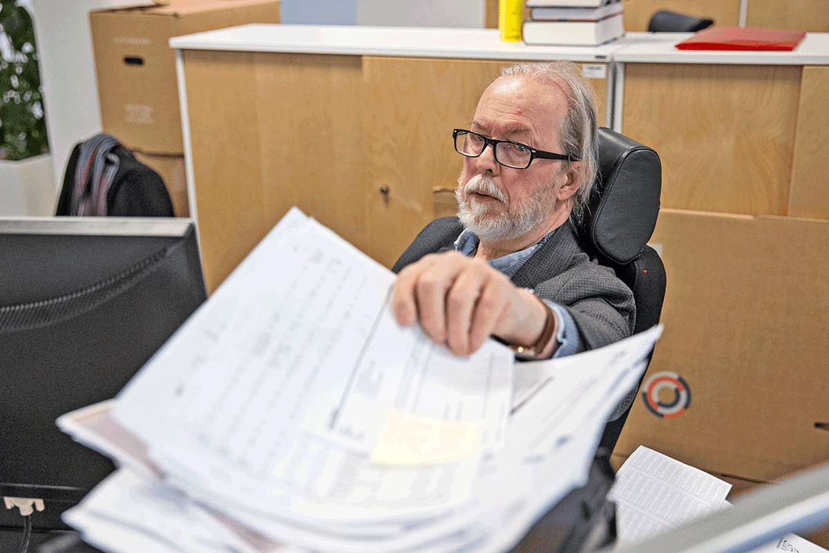 Sven Måhlén håller på att avveckla sig från sin tjänst på Skatteverket. Vid 68 års ålder ser han fram emot att gå i pension.