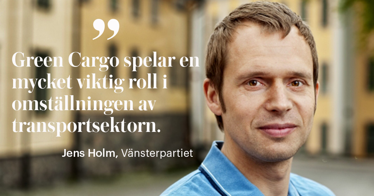 Jens Holm, riksdagsledamot för Vänsterpartiet.