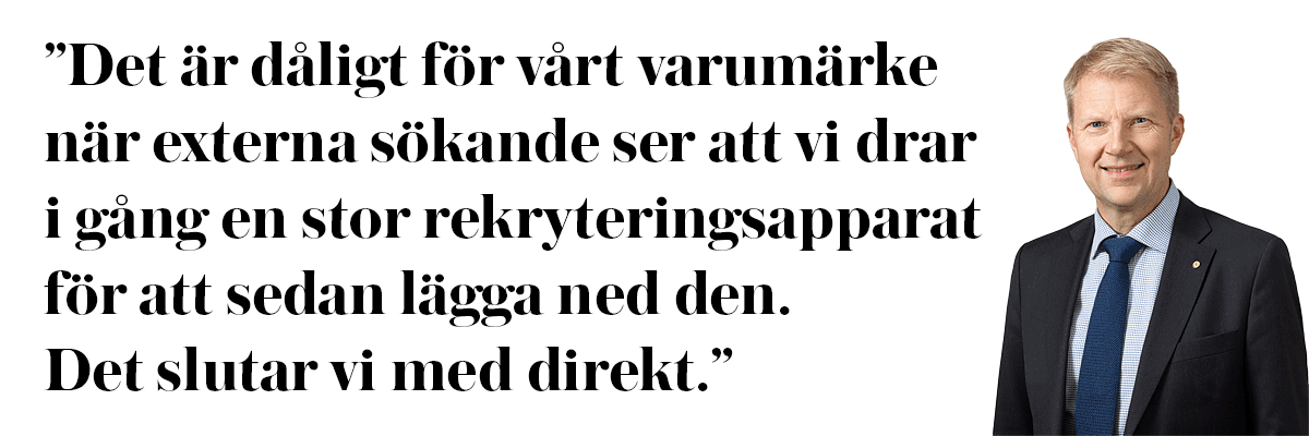 Niclas Lamberg, HR-direktör på Trafikverket.