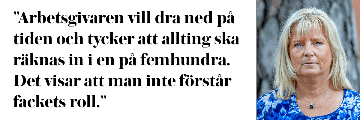 Sanna Norblad, avdelningsordförande för ST på Migrationsverket.