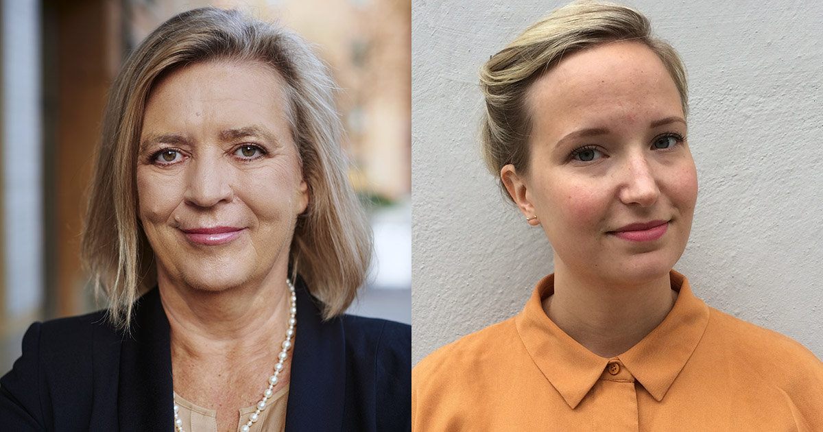 Helena Lindberg och Linnéa Sandell, Riksrevisionen.